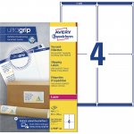 Tarra-arkki avery l7169 99.1x139mm 400kpl