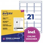 Tarra-arkki Bx420 avery l7060 h/duty lab 63,5x38,1