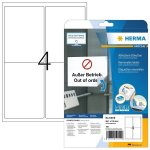 Tarra-arkki siirrettävä 10019 Herma 99,1x139 mm 4-os., 25ark/pak