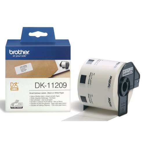 Osoitetarra Brother dk11209 29x62mm