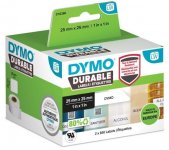Tarra Dymo LW-kesto 25x25mm 850 /rll 2 rll/ras