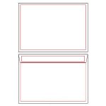 Kirjekuori VK C4 valkoinen tarrasuljenta 50kpl