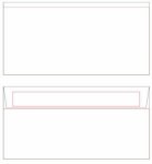 Kirjekuori C65 valkoinen tarrasuljenta 1000kpl