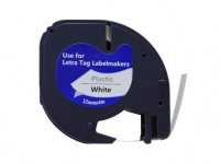 Tarranauha 12mmx4m musta paperi Dymo 91200