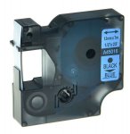 Tarranauha 12mmx7m musta/sininen Dymo 45016