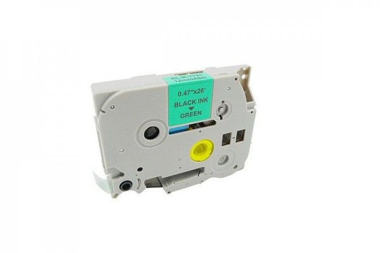 Tarranauha 12mmx8m mu/vi Brother P-Touch yhteensopiva
