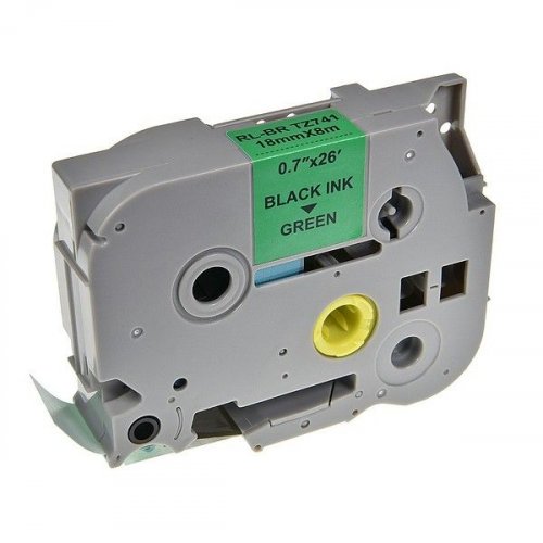 Tarranauha 18mmx8m mu/vi Brother P-Touch yhteensopiva