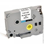 Tarranauha 24mmx8m mu/va Brother P-Touch yhteensopiva