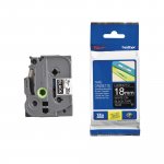 Teippi Brother tze-345 18 mm valk/musta
