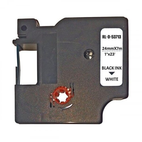 Tarranauha dymo d1 24mmx7m mu/va yhteensopiva 53713
