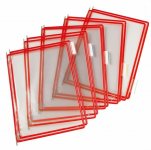 Tasku Tarifold A4 punainen 10kpl