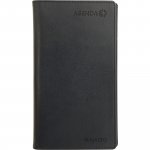 Ajasto agenda 85x162mm musta