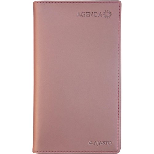 Taskukalenteri Ajasto Agenda 2026 ruusukulta 85 x 162 mm