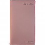 Ajasto agenda 85x162mm ruusukulta