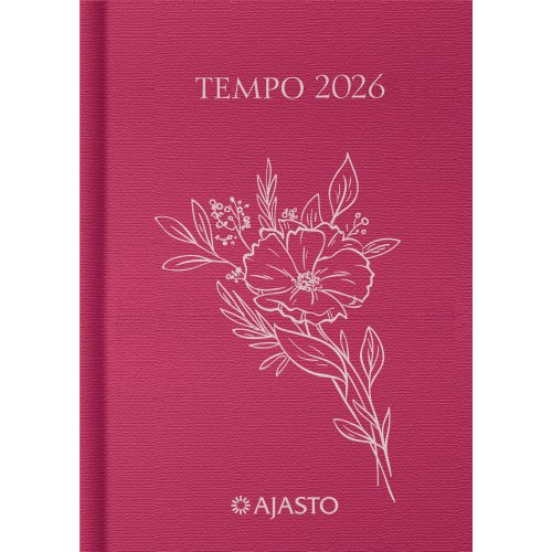 Taskukalenteri Ajasto Tempo 2026 105 x 148mm