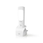 Taskulamppu Nedis Led Yövalo ja verkkovirtakäyttöinen valkoine