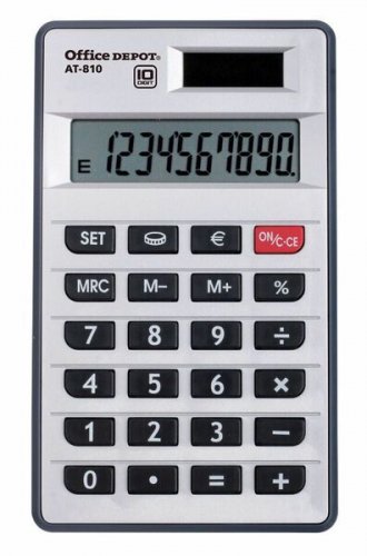 Taskulaskin Office Depot AT-810 EURO
