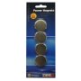 Magneettinappi DESQ Power 30mm hopea 4kpl