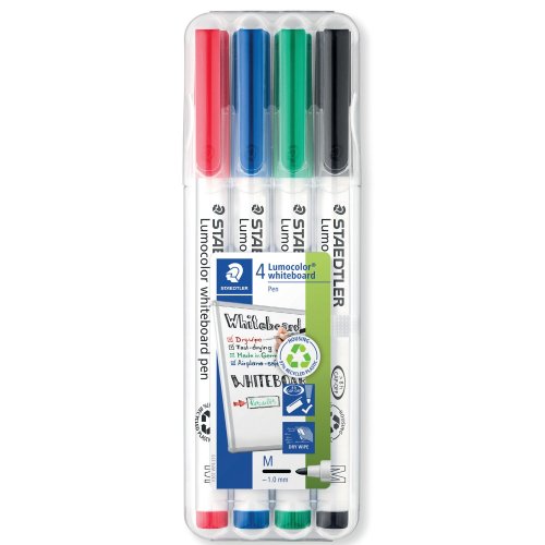 Taulutussi Staedtler lumocolor 301 pyöreä 1mm 4kpl