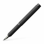 Täytekynä Faber-Castell Essentio Aluminium M musta