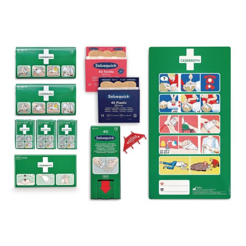 Ensiapukaapin Cederroth 264000 täydennys