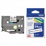 Teippi Brother tze-251 24 mm musta/valk