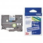 Teippi Brother tze-531 12 mm musta/sin