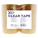 Teippi kirkas 19mmx66m 16kpl