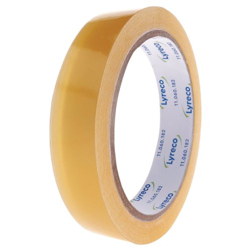 Teippi Lyreco 19mm x 66m kirkas 8kpl