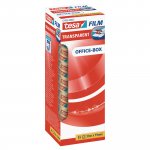 Teippi tesa kirkas 19mmx33m rll 8kpl