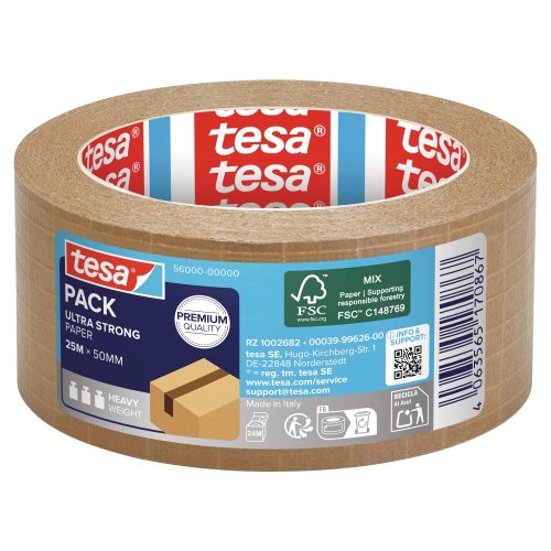 Teippi Tesa 56000 25mx50mm ruskea