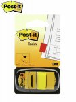 Teippimerkki Post-it Index 680-5 keltainen 25,4x43,2mm 50kpl