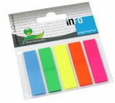Teippimerkki Info Notes 12x44mm 5-väriä 5x25/pkt
