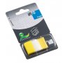 Teippimerkki Info Notes keltainen 25x43mm 50merkkiä