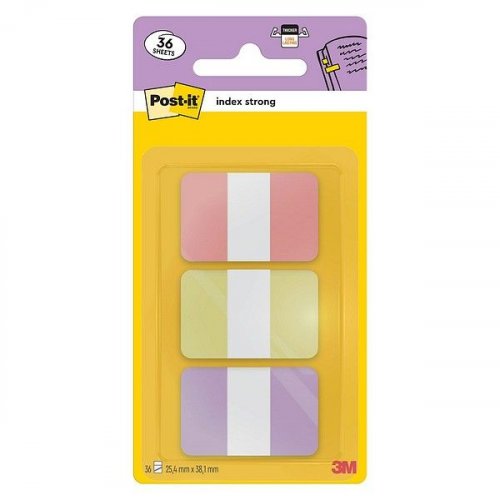 Teippimerkki Post-it 686-3SUN Strong värilajitelma