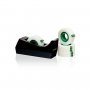 Teippiteline Scotch C38 + 4rll teippi Macig 810 19x33m