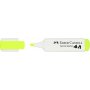 Tekstiilikynä FC neonkeltainen 1,0/2,0/5,0mm viistokärki