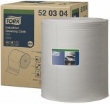 Teollisuuspuhdistusliina harmaa W1, Tork, 1 rll/ltk