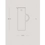 Termoskannu Stelton 1L. EM77 soft black