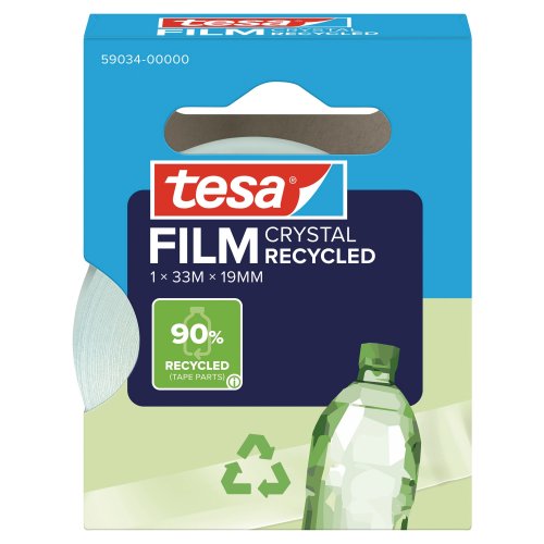 Tesafilm eco premium kirkteippi33mx19mm
