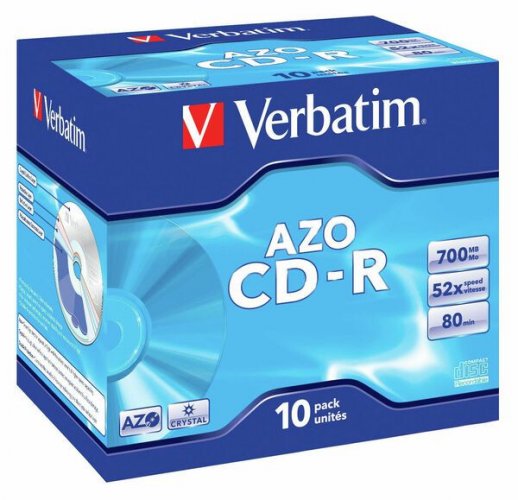 Tietolevy Verbatim CD-R 700MB 52x, 80min, 10kpl