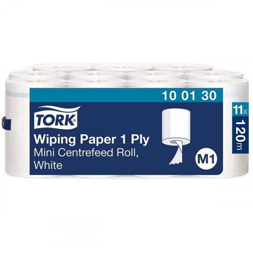 Tork Advanced Mini -vetopyyhe M1 1-krs. valkoinen 120m 11rll