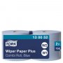 Tork Plus -vetopyyhe W1/2 2-krs. sininen 750ark 2rll