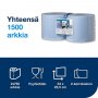 Tork Plus -vetopyyhe W1/2 2-krs. sininen 750ark 2rll
