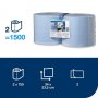 Tork Plus -vetopyyhe W1/2 2-krs. sininen 750ark 2rll
