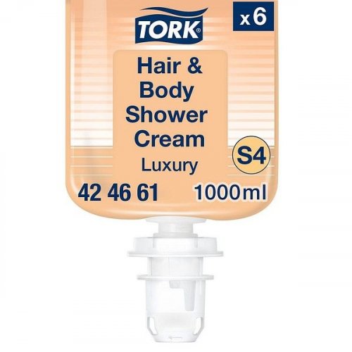 Tork S4 Hair & Body 3-in-1 -suihkusaippua 6x1000ml