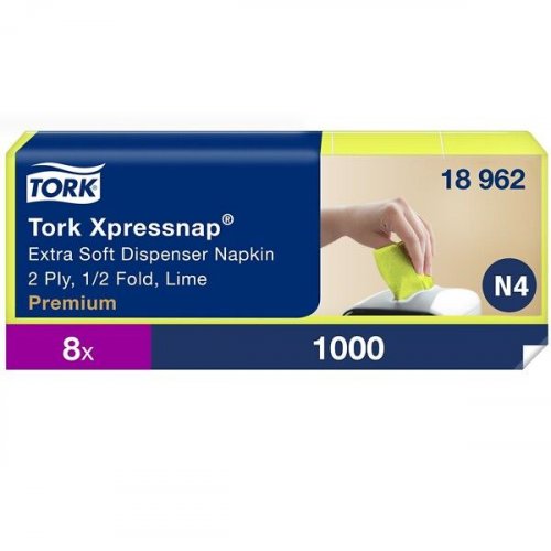 Tork Xpressnap N4 Extra Soft Lime