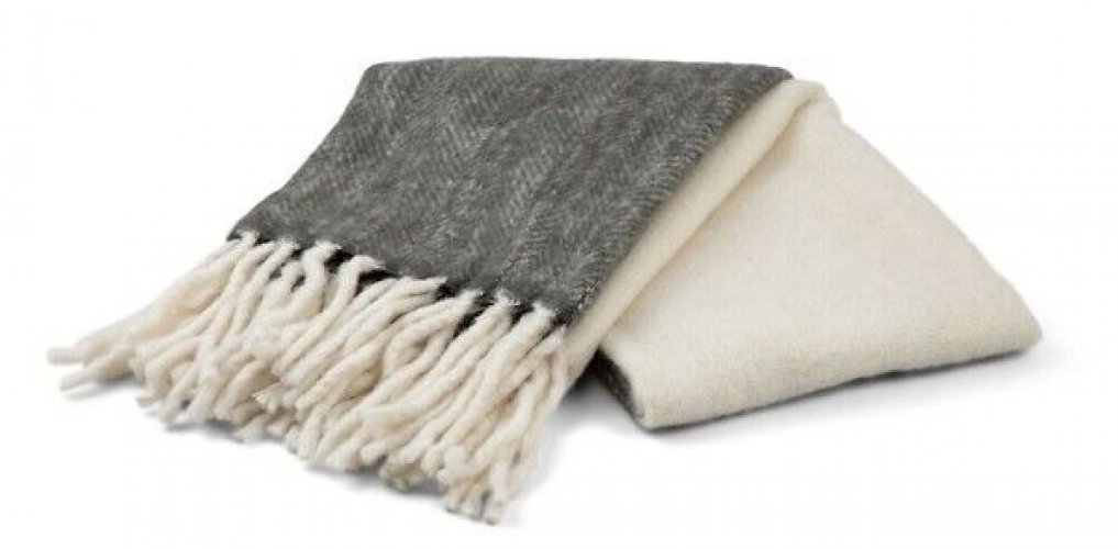 Torkkupeitto 130x170cm harmaa