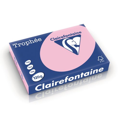 trophee 1210 a4 120g vaaleanpun 250kpl