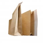 Tuplapussi 250x380x70mm-50 ruskea